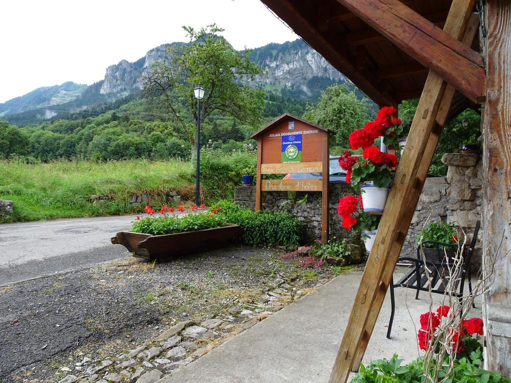 Les Balcons Du Leman Acomodação com café da manhã Thollon-les-Memises Exterior foto